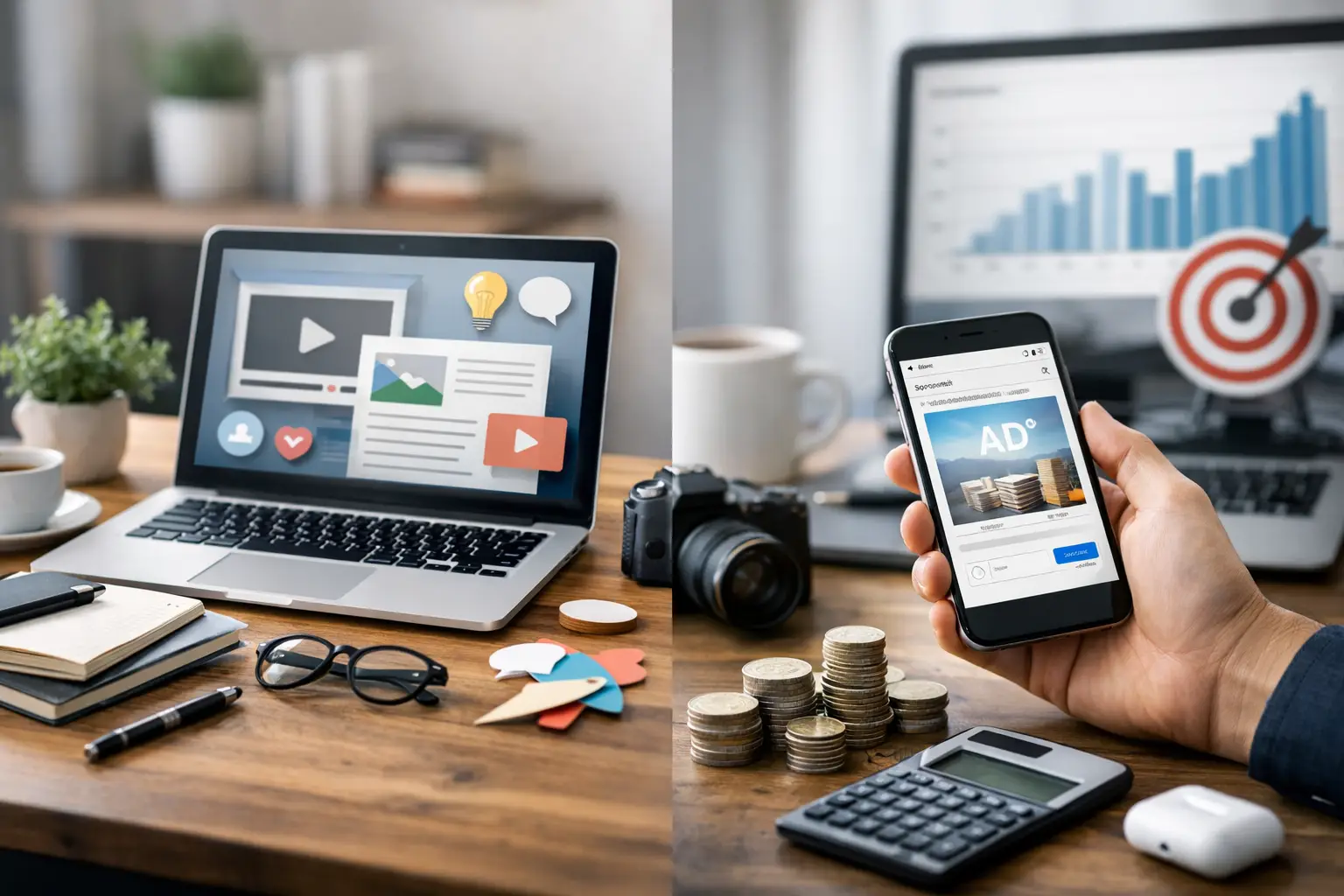 Content Marketing vs Paid Advertising