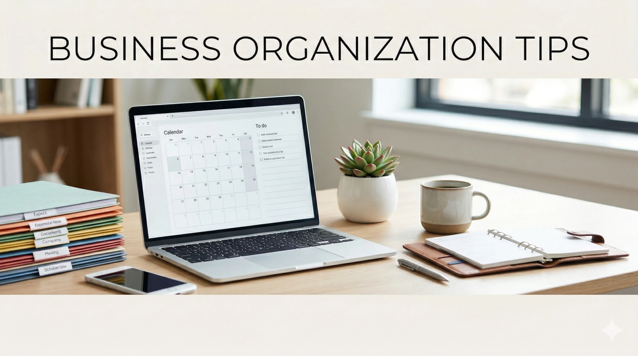 Business Organization Tips